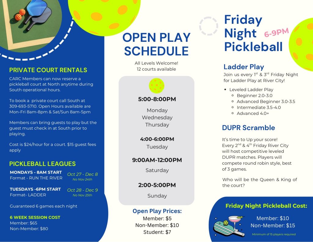 Pickleball Programs 2025