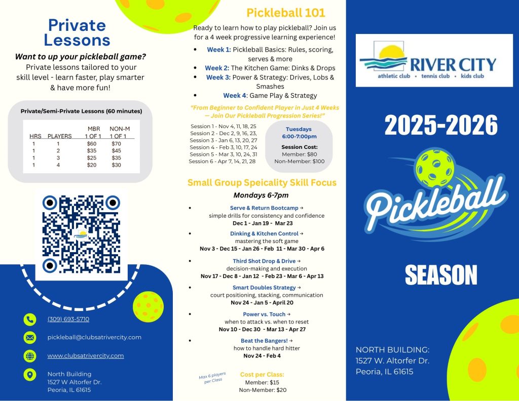 New Pickleball Season at The Clubs at River City